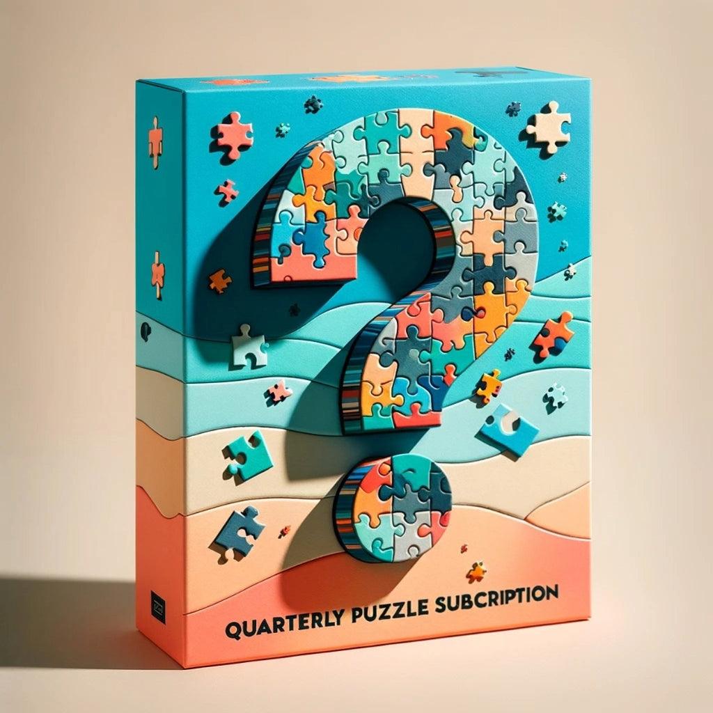 Quarterly 1000 Piece Jigsaw Puzzle Subscription - Puzzle Subscription Box